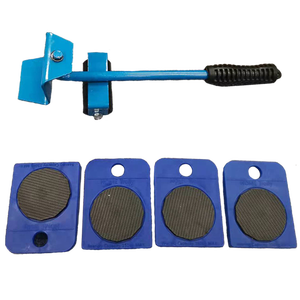 <span class=keywords><strong>Roulettes</strong></span> en acier ABS robuste Appareil de meubles portable curseur mobile 5 pièces Ensemble d'outils mobiles Lifter Move Lifting System - Product Image 4