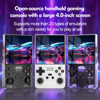 Console de jeu portable rétro YUXU R39 MAX, écran IPS de 4 pouces, 720*720 pixels, système Linux, Wi-Fi, batterie 3500 mAh, jeux