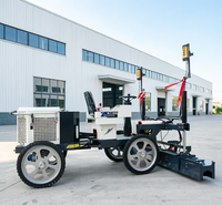Machine à laser pour le nivellement du béton professionnelle, 22,8 kW, avec pneus antidérapants solides pour les stations-service