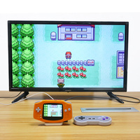 Station d'accueil HISPEEDIDO 720P compatible HDMI pour console Game Boy Advance avec support pour manettes et port Type C