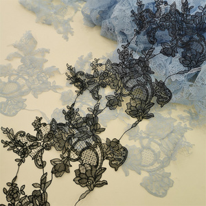 Disegnato con filo di seta di pesce pizzo francese pizzo pizzo da sposa abito da sposa da sposa da <span class=keywords><strong>donna</strong></span> - Product Image 3