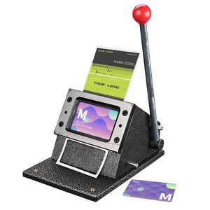 Mesin Pemotong Kartu PVC Manual, Pemotong Sudut Kartu Kredit PVC untuk Kantor, Pemotong Kertas - Product Image 1