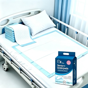 Fabricant de sous-couches médicales, sous-couches jetables personnalisées en pulpe de cellulose 5 plis, résistantes aux déchirures, 30" <span class=keywords><strong>x</strong></span> 36", <span class=keywords><strong>100</strong></span> unités, absorbantes - Product Image 1