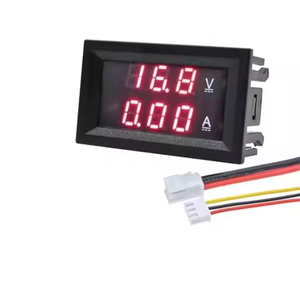 DC 0-100V 1A 10A 50A 100A Digital Voltmeter Ammeter Dual Display Voltage Detector Current Meter Panel Amp Volt Gauge 0.28Red Blu - Product Image 6