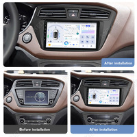 Stereo Mobil Android MEKEDE X30 X40 untuk Hyundai I20 2015 sampai 2017 Setir Kiri GPS DSP Multimedia Player GPS Waze Aplikasi Google