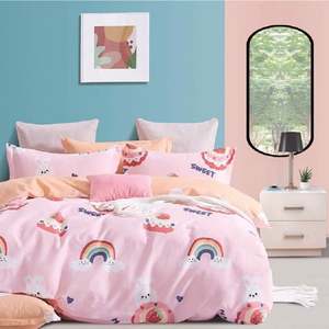 Wholesale 4 Pcs Twin Size Printed <b>Bed</b> <b>Sheet</b> Set Customizable Animal Pattern Badssheets/Bedsheets - Product Image 1