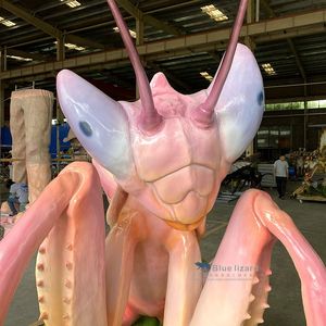 Modelo de paisaje atractivo y ultrarrealista Animatronic Insecto <span class=keywords><strong>Orquídea</strong></span> <span class=keywords><strong>Mantis</strong></span> en venta - Product Image 6