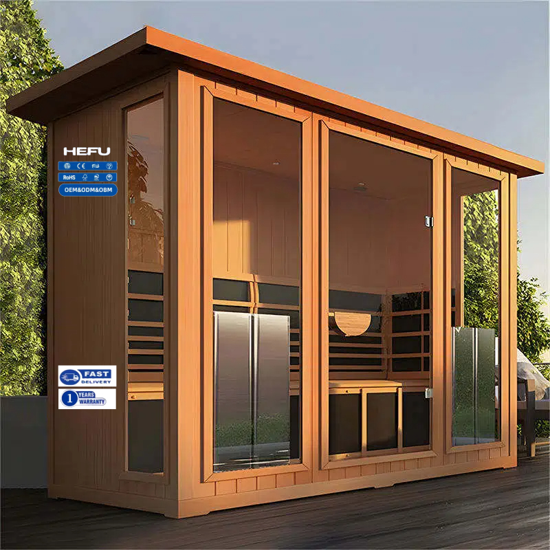 Hot Sale New Arrival Outdoor Steam Sauna Tent Red Light Modern Design with Portable Oven Steamer Warmfire Cover Wholesale