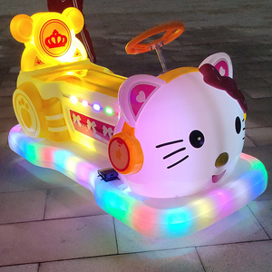 Cheap Kids <span class=keywords><strong>Ride</strong></span> on Car Niños Parque de atracciones al aire libre Batería Bumper Car <span class=keywords><strong>Hello</strong></span> Cat <span class=keywords><strong>Ride</strong></span> on Car para la venta - Product Image 4