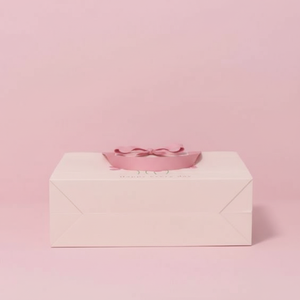 Sac en papier classique pour le shopping avec motif floral artistique, matériaux recyclés, poignée en corde de coton pour <span class=keywords><strong>shampoing</strong></span> et soins de la peau - Product Image 6