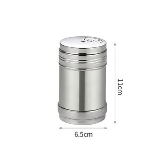 Dispensador de Especias de Acero Inoxidable con Tapa Giratoria, Diseño Multifuncional para Cocina y Barbacoa, Venta al Por Mayor Personalizada - Product Image 5