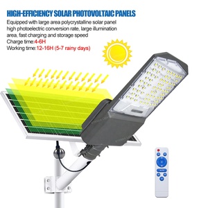 <span class=keywords><strong>Lampe</strong></span> <span class=keywords><strong>solaire</strong></span> de rue en aluminium 500W 600W Économie d'énergie <span class=keywords><strong>Lampe</strong></span> <span class=keywords><strong>solaire</strong></span> séparée pour extérieur avec télécommande - Product Image 5