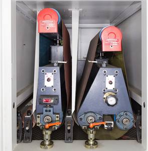 Machine à poncer à bande large de calibrage du contreplaqué à moteur de haute précision 1000 mm 1300 mm Bois MDF Porte de placard <span class=keywords><strong>Parquet</strong></span> Travail du bois <span class=keywords><strong>Ponceuse</strong></span> - Product Image 5