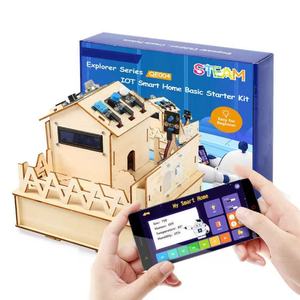 Link zum ESP32 Robot Starter Automation <span class=keywords><strong>Project</strong></span>, Smart Home WiFi IoT Kit für <span class=keywords><strong>Arduino</strong></span> IDE Learning Kit, Holzhaus Steam - Product Image 6