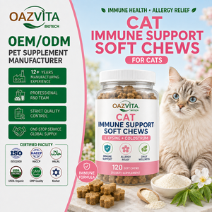 Complément alimentaire <span class=keywords><strong>pour</strong></span> chats, soutien immunitaire, L-<span class=keywords><strong>Lysine</strong></span>, soulagement des allergies et santé immunitaire, comprimés à mâcher sans céréales, calcium <span class=keywords><strong>pour</strong></span> chats, <span class=keywords><strong>poudre</strong></span> de L-<span class=keywords><strong>Lysine</strong></span> - Product Image 1