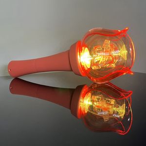 แท่งไฟ LED รูปดอกไม้แบบกำหนดเอง Richshining พร้อมรีโมทคอนโทรล DMX สำหรับคอนเสิร์ต K-pop ใช้เชียร์แฟนคลับในงานคอนเสิร์ตและปาร์ตี้ - Product Image 5