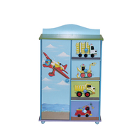 Armoire de rangement en bois MDF style moderne pour enfants armoires pour enfants meubles pour bébé pour chambre à coucher ensembles de chambre à coucher à domicile