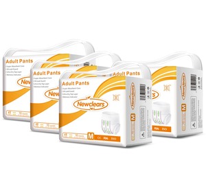 Newclears pas cher prix jetable incontinence doux respirant adulte couche-culotte pantalon tirer vers le haut sous-vêtements - Product Image 1