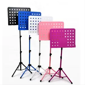 Sheet Music Stand Adjustable Music Stand Carrying Bag Professional Music Book Holder Sheet Clip For Guitar Ukulele Violin Player