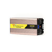 12V 24V 36V 110V 220V शक्ति औंधा शुद्ध साइन लहर 4000w उत्पादन रेटेड पीक शक्ति 8000w पलटनेवाला 4kw पलटनेवाला 50Hz 60 एच