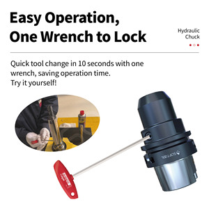 Trung quốc Sản xuất CNC HSK VDI máy tiện bbt40/BT40/cat40 mô-men xoắn cao công cụ phay cắt Công cụ chủ thủy lực Chuck arbors - Product Image 4