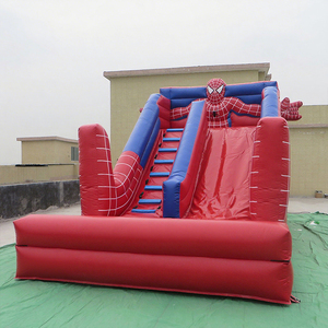Trẻ em của <span class=keywords><strong>Inflatable</strong></span> Bouncer lâu đài với vui chơi giải trí trượt & Trampoline PVC đồ chơi nước Blower Bộ dụng cụ sửa chữa cho trẻ em 'vui vẻ - Product Image 3