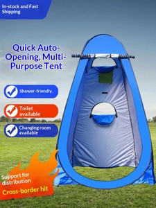 Tenda Portatile Camouflage per Campeggio, Doccia, Spogliatoio, Pesca, Impermeabile Quattro Stagioni, Calda e a Montaggio Rapido - Product Image 5