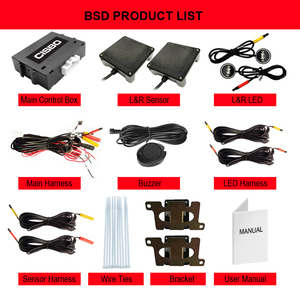 Kit de capteur d'angle mort pour système Bsd 77ghz de voiture pour assistance au changement de voie - Product Image 6