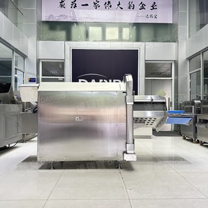 เครื่องหั่นเนื้อแช่แข็งแบบต่อเนื่องอัตโนมัติสามารถปรับความหนาในการตัดอกไก่/เบคอน DRB-26K ทำความสะอาดง่าย - Product Image 4