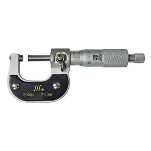 Pinza micrometro ad alta precisione in acciaio inossidabile 0-25-50-75 Micron risoluzione 0.01mm precisione grande spessore laterale a spirale - Product Image 2