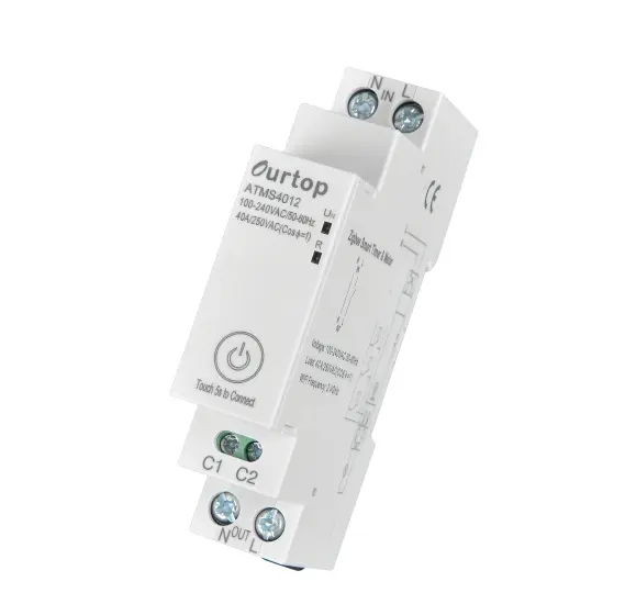 Medidor de energía de tarifa dual Servicios de personalización International WiFi Smart Timer Watt Meter