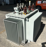 Transformateur SZ11 haute puissance triphasé 35 kV, à immersion dans l'huile, avec refroidissement ANAF, entrée 11 kV, sortie 220 V/380 V 60 Hz, pour moyenne et haute tension.