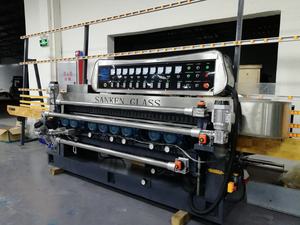 Machine à chanfreiner le verre SKB-9 haute productivité pour miroirs avec contrôle automatique PLC, moteur et pompe à réglage de degré ajustable - Product Image 5