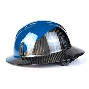 <span class=keywords><strong>Casco</strong></span> de Seguridad ANT5PPE Azul Grisáceo Tipo 1 Clase C, <span class=keywords><strong>Casco</strong></span> Industrial de Fibra de Carbono con Borde Completo y Perilla Ajustable - Product Image 3