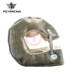 Cubierta aislante térmica para turbocompresor Poyracing 1303LA, ajuste universal para T25 T28 GT25 GT28 GT30 GT35 - Product Image 1