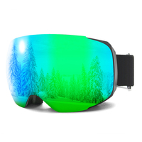 Dilupu Vente en gros Lunettes de ski magnétiques OTG UV400 pour sports de neige et activités de plein air