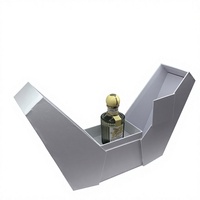 Boîtes rigides en papier spécial de luxe léger faites à la main, à double porte, avec fermeture magnétique, en forme de livre, pour cosmétiques, parfums, boîtes cadeaux