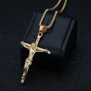 Stainless Steel <b>Cross</b> Pendant Necklace Christian Religious Everyday Wear Themed Pendants - Product Image 2