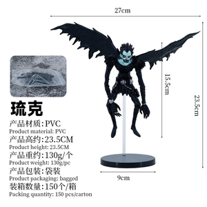 Nuevos Juguetes de Anime, Muñeco de <span class=keywords><strong>Death</strong></span> <span class=keywords><strong>Note</strong></span>, Esqueleto de Ryuk, Adornos de Anime, <span class=keywords><strong>Figuras</strong></span> de Acción - Product Image 4