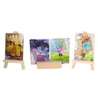 Customized Small-Batch Silver Card Paperboard UV Printed Specialty Coated Paper for Children's Card Games and Creative Products