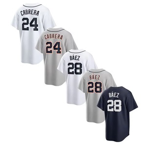 Maillot de baseball personnalisé haute qualité pour adulte, imprimé par transfert thermique, respirant, séchage rapide, anti-bactérien, maillot de sport vierge pour équipe - Product Image 3
