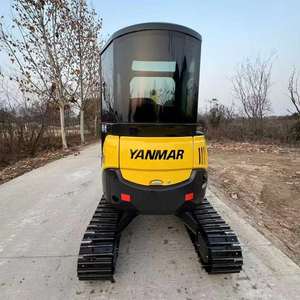 Mini-excavatrice sur chenilles YANMAR Vic35 d'occasion en excellent état et 98 % neuve, prix bas pour engins de construction - Product Image 4