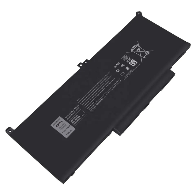 High-Capacity F3YGT 60WH Laptop Battery for Dell Latitude E-Series & 7000 Series