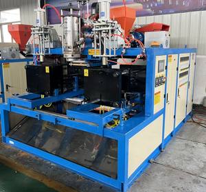 Şişme plaj topu yapma makinesi plastik yapma makinesi kalıplama yarı otomatik plastik şişe üfleme makinesi - Product Image 5