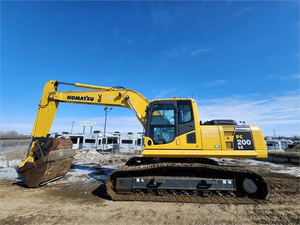 Excavatrice sur chenilles d'occasion d'origine japonaise de 19 tonnes pour PC200 avec moteur, pompe et boîte de vitesses - Haute efficacité, garantie 1 an - Product Image 3