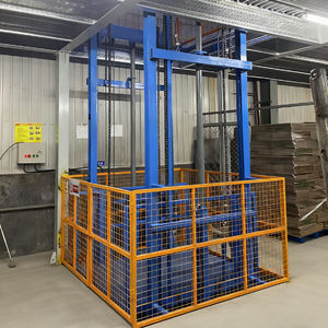 Lift Barang Gudang 2000kg 6m 3 Lantai 1500x1500 CE ISO <span class=keywords><strong>Elevator</strong></span> Hidrolik Nirkabel - Product Image 1