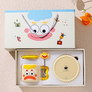 Taza de Café de Cerámica con Diseño de Payaso, Control de Temperatura, Taza Inteligente con Autocalentamiento, Set de Regalo - Product Image 2