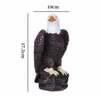Modèle d'aigle réaliste en résine pour l'extérieur, artisanat décoratif pour la maison, le jardin, les plantes en pot, idéal pour la Fête de l'Indépendance