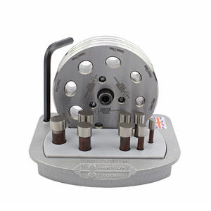 Durston Premium Corte de metal no ferroso Completo 6 piezas y 8 piezas Juegos de cortadores de disco ovalado con punzones para la fabricación de joyas - Product Image 6