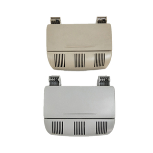 Scatola Portaoggetti per Occhiali da Sole Beige e Grigia 1Z0868565F 1Z0868565E per Skoda Octavia <span class=keywords><strong>Fabia</strong></span> <span class=keywords><strong>Roomster</strong></span> - Product Image 1